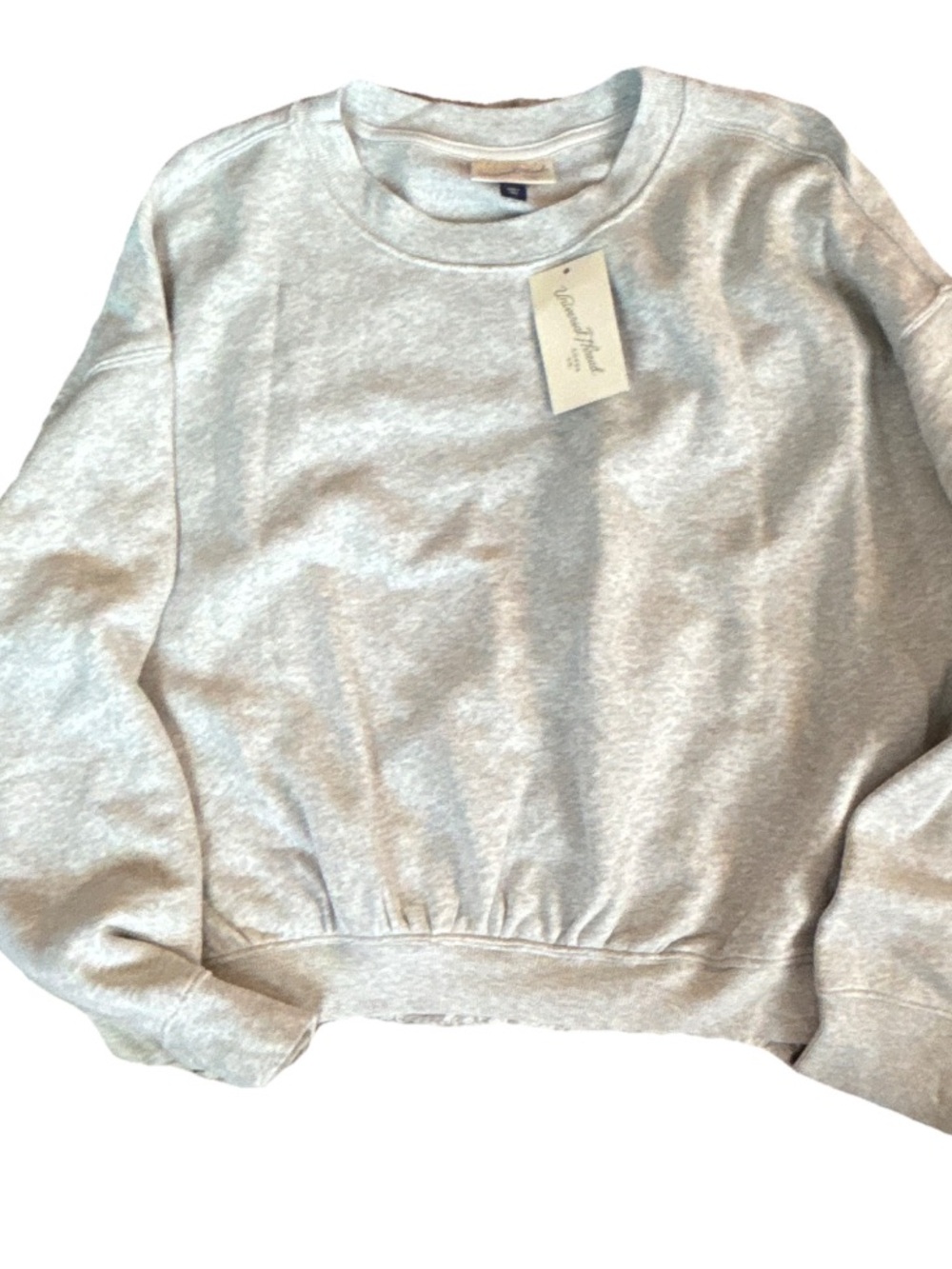 Universal Thread Light Gray Pullover Sweatshirt